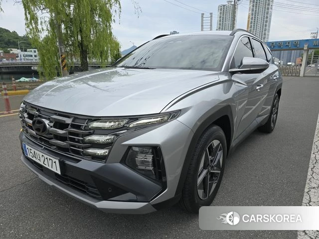 Hyundai The New Tucson (NX4) 2024 Серебристо-серый из Кореи