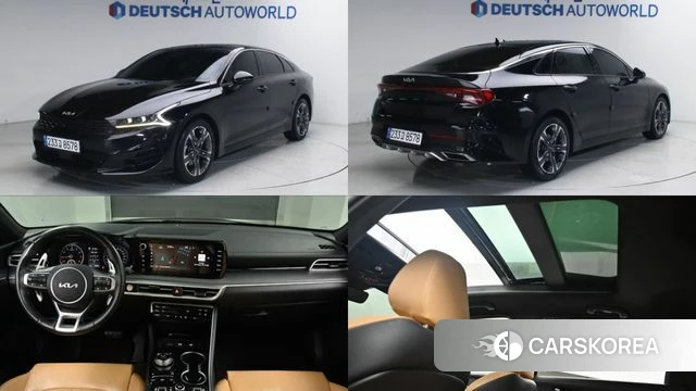 Kia K5 3rd generation 2022 Черный из Кореи