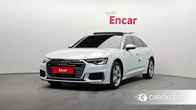 Audi A6 (C8) 2020 Белый из Кореи
