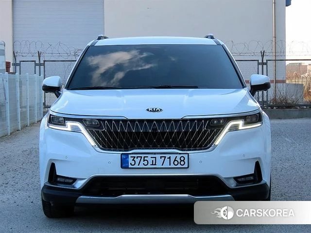Kia Carnival 4th generation 2021 Белый из Кореи