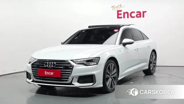 Audi A6 (C8) 2022 Белый из Кореи