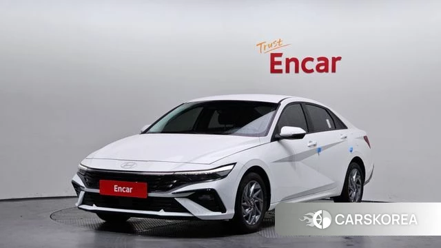 Hyundai The New Avante (CN7) 2023 Белый из Кореи