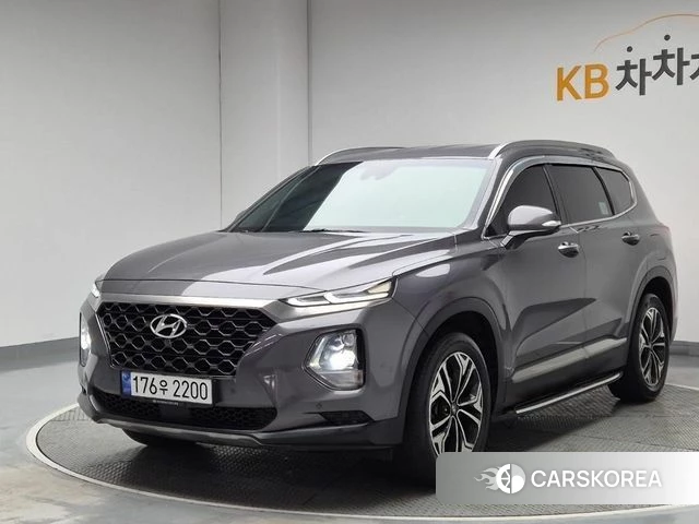 Hyundai Santa Fe TM 2018 Серый из Кореи