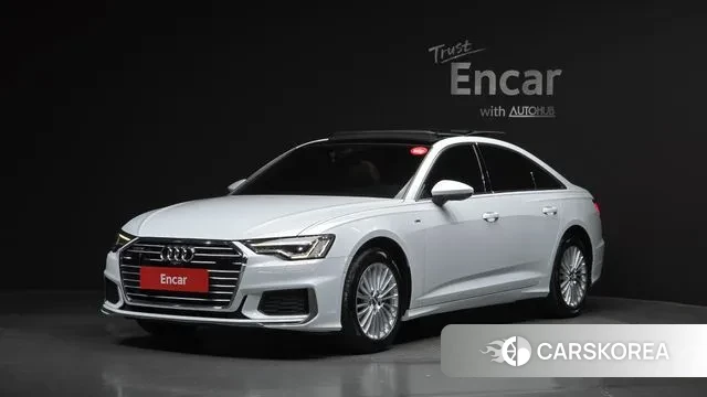 Audi A6 (C8) 2020 Белый из Кореи