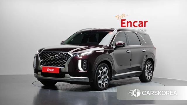 Hyundai Palisade 2022 Красный из Кореи