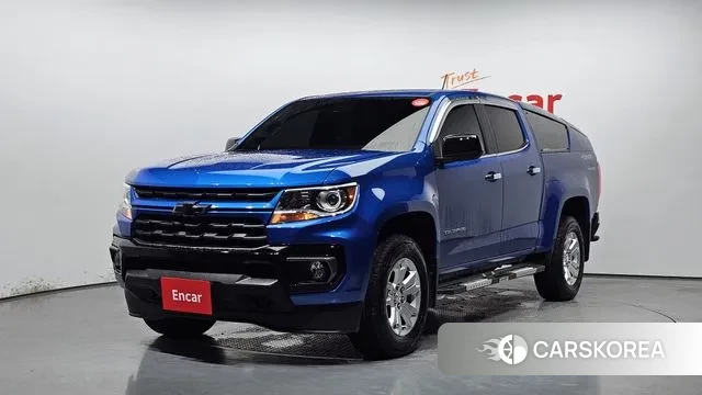Chevrolet (GM Daewoo) Real New Colorado 2022 Синий из Кореи