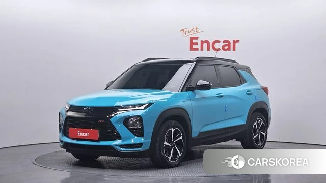 Chevrolet (GM Daewoo) Trailblazer 2020 Синий нефрит из Кореи