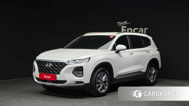 Hyundai Santa Fe TM 2019 Белый из Кореи