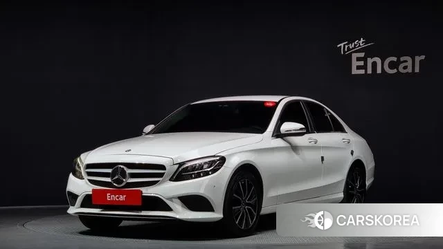 Mercedes-Benz C-Class W205 2020 Белый из Кореи