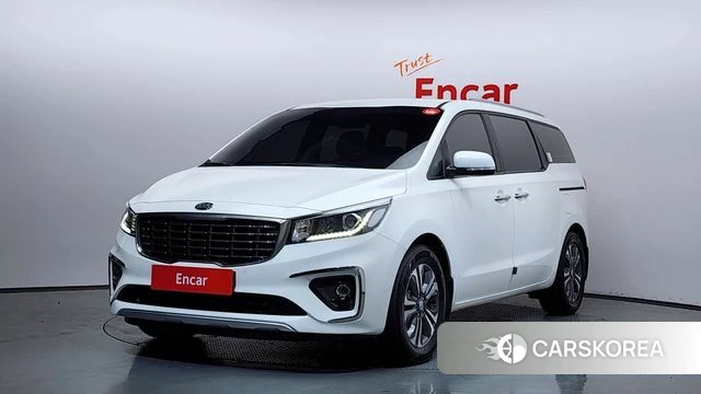 Kia The New Carnival 2020 Белый из Кореи