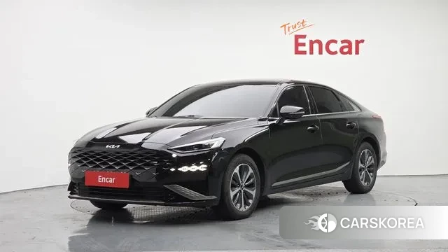 Kia K8 Hybrid 2021 Черный из Кореи
