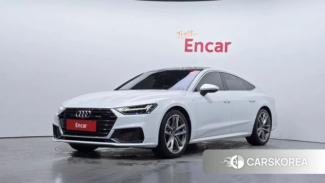 Audi A7 (4K) 2021 Белый из Кореи