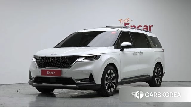 Kia Carnival 4th generation 2022 Белый из Кореи
