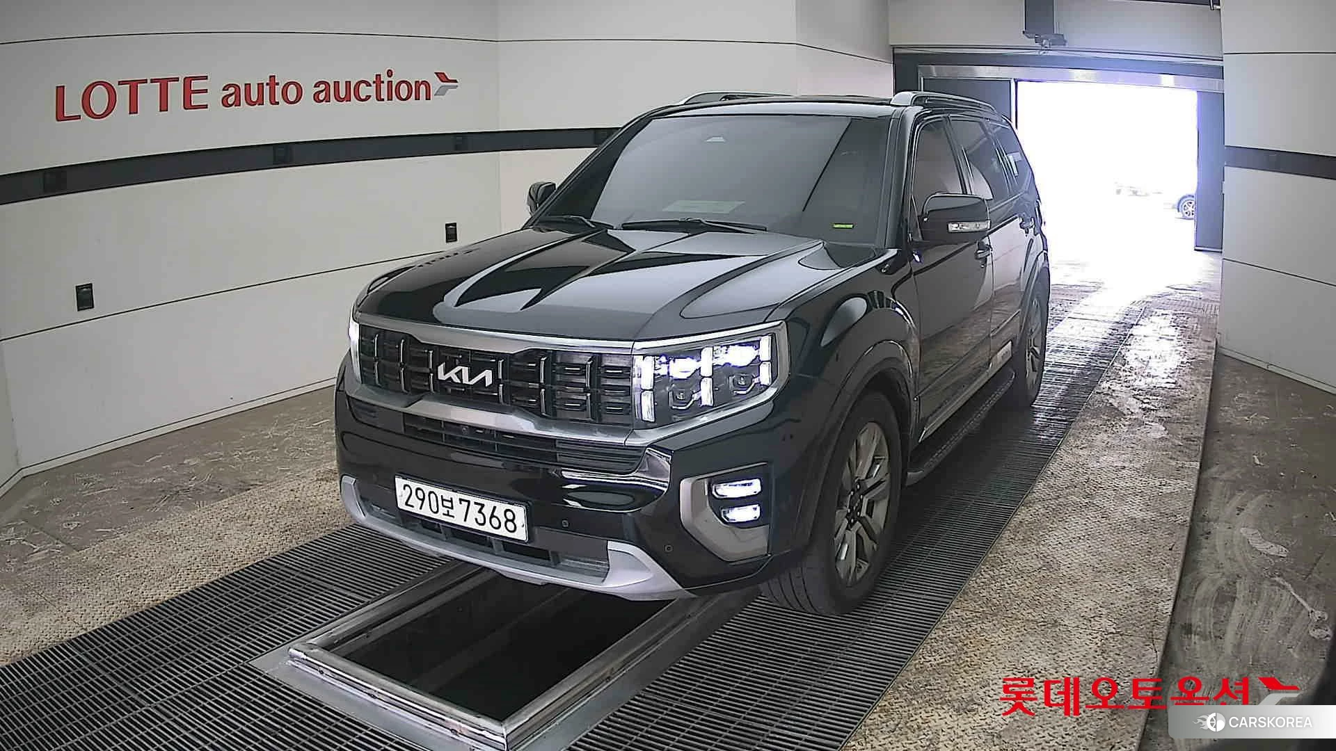 Kia Mohave 2023 Черный из Кореи