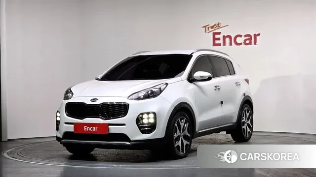 Kia Sportage 4th Generation 2018 Белый из Кореи