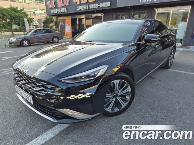 Kia K8 Hybrid 2023 Черный из Кореи