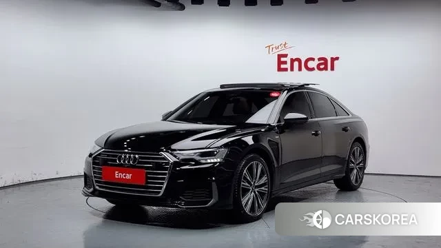 Audi A6 (C8) 2022 Черный из Кореи