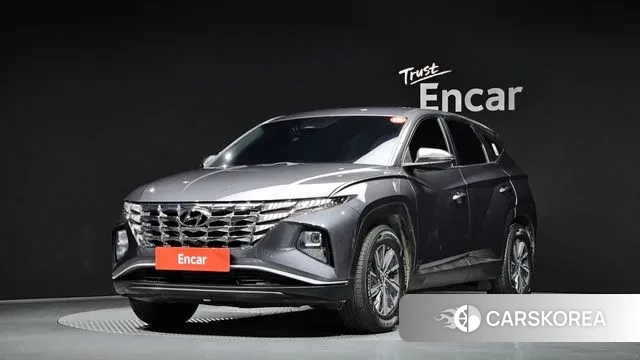 Hyundai Tucson Hybrid (NX4) 2022 Серый из Кореи