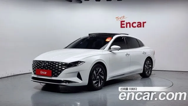 Hyundai The New Grandeur IG Hybrid 2019 Белый из Кореи