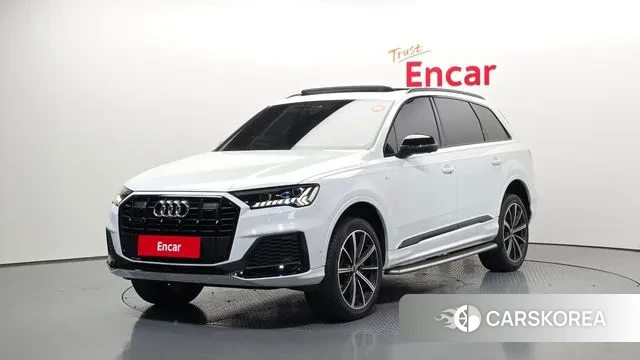Audi Q7 (4M) 2021 Белый из Кореи
