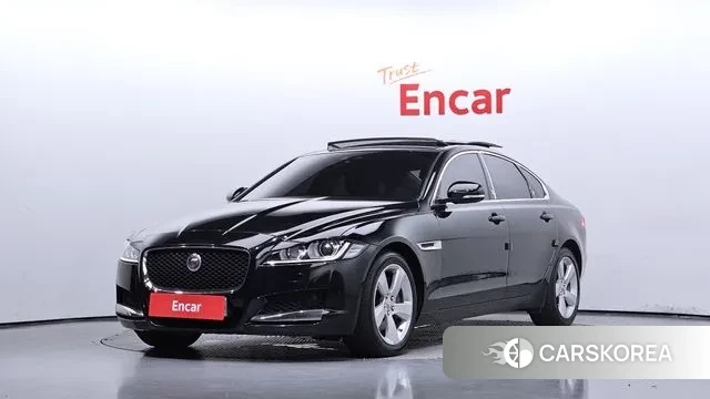 Jaguar XF (X260) 2018 Черный из Кореи