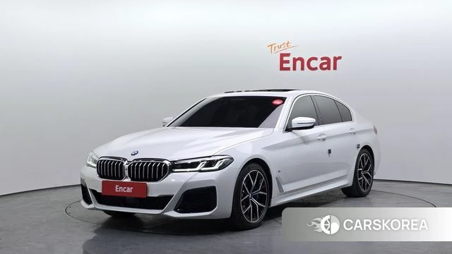 BMW 5 Series (G30) 2021 Белый из Кореи