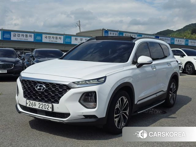 Hyundai Santa Fe TM 2018 Белый из Кореи