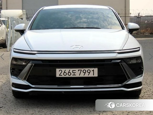 Hyundai Sonata D Edge (DN8) 2024 Белый из Кореи