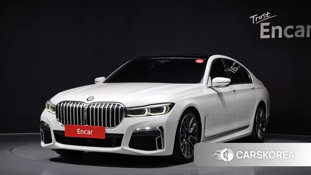 BMW 7 Series (G11) 2019 Белый из Кореи