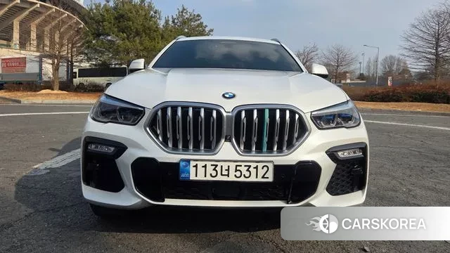 BMW X6 (G06) 2021 Белый из Кореи