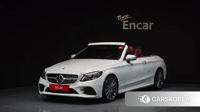 Mercedes-Benz C-Class W205 2023 Белый из Кореи