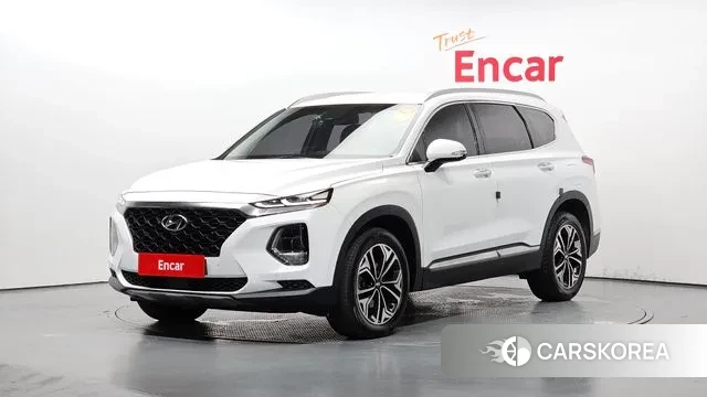 Hyundai Santa Fe TM 2018 Белый из Кореи