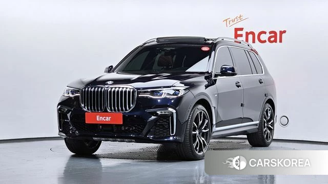 BMW X7 (G07) 2020 Синий из Кореи