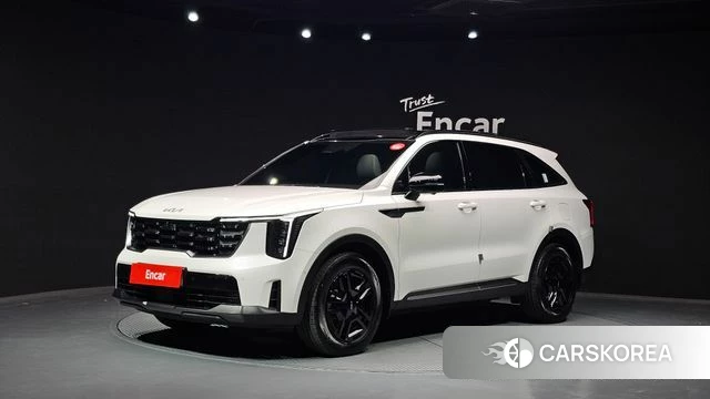 Kia The New Sorento 4th Generation 2024 Белый из Кореи