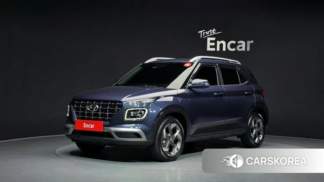 Hyundai Venue 2023 Синий из Кореи