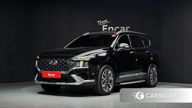 Hyundai The New Santa Fe 2020 Черный из Кореи