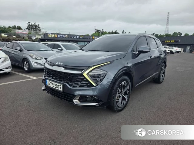 Kia Sportage 5th Generation Hybrid 2021 Серый из Кореи