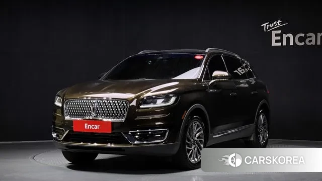 Lincoln Nautilus First generation 2019 Коричневый из Кореи