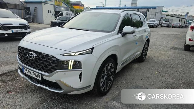 Hyundai The New Santa Fe 2021 Белый из Кореи
