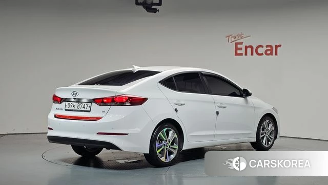 Hyundai Avante AD 2018 Белый из Кореи