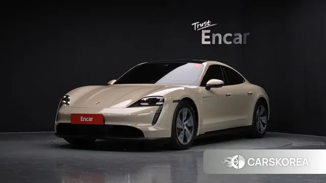 Porsche Taycan 2021 Жемчужный цвет из Кореи