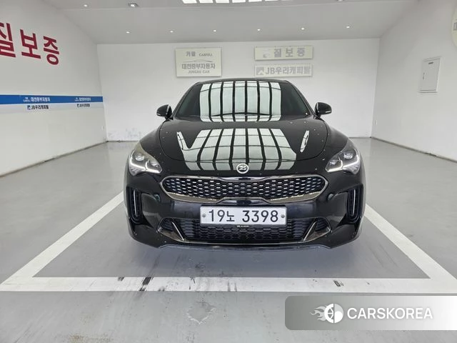 Kia Stinger 2018 Черный из Кореи