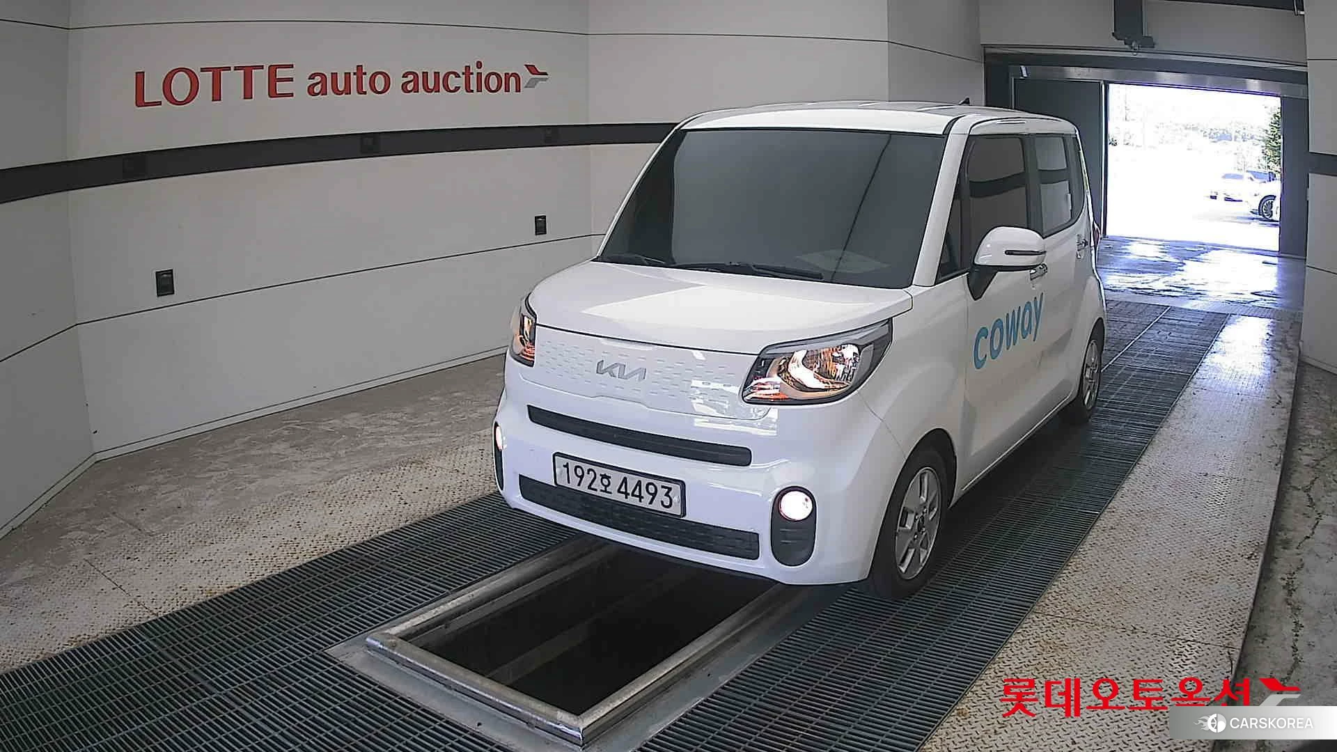 Kia Ray 2022 Clear White из Кореи