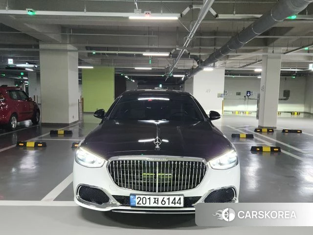 Mercedes-Benz S-Class W223 2024 Белый из Кореи