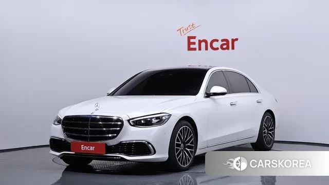 Mercedes-Benz S-Class W223 2023 Белый из Кореи