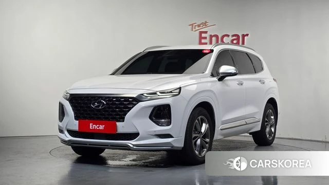 Hyundai Santa Fe TM 2018 Белый из Кореи