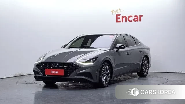 Hyundai Sonata (DN8) 2021 Серебристо-серый из Кореи