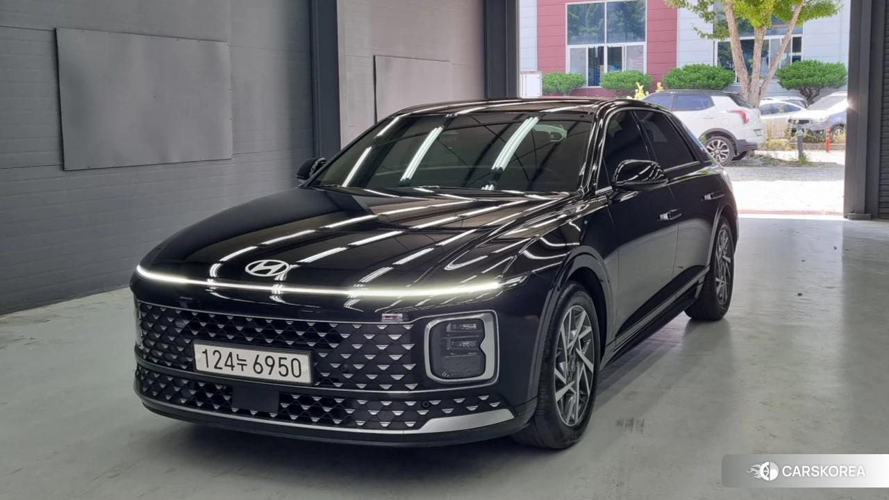 Hyundai Grandeur (GN7) 2023 Черный из Кореи