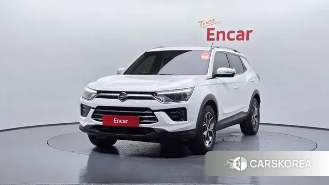 Ssangyong Beautiful Korando 2020 Белый из Кореи
