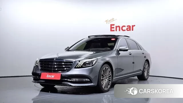 Mercedes-Benz S-Class W222 2018 Серый из Кореи